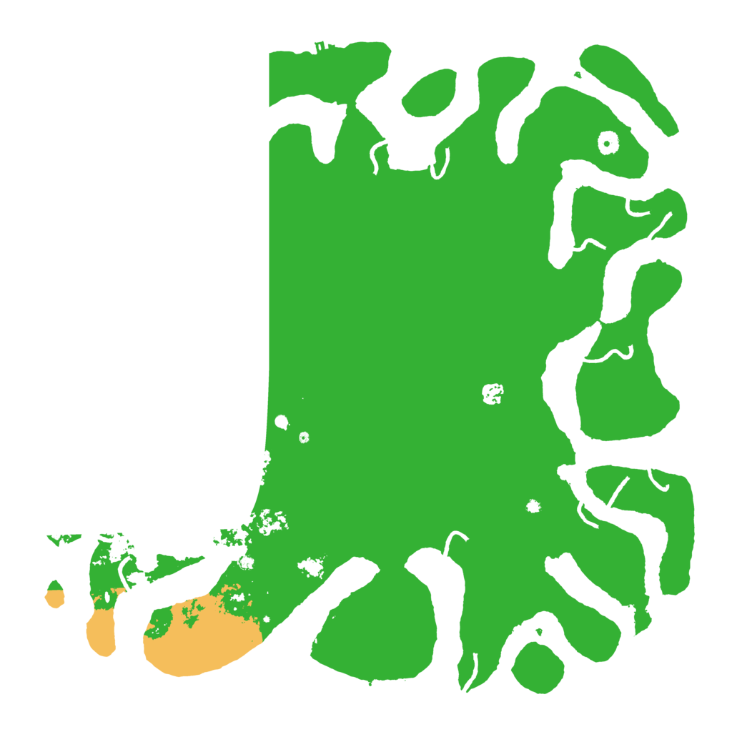 Biome Rust Map: Procedural Map, Size: 5000, Seed: 4246