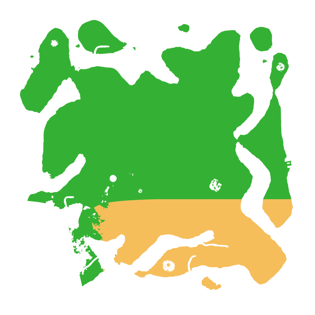 Biome Rust Map: Procedural Map, Size: 4000, Seed: 36751263