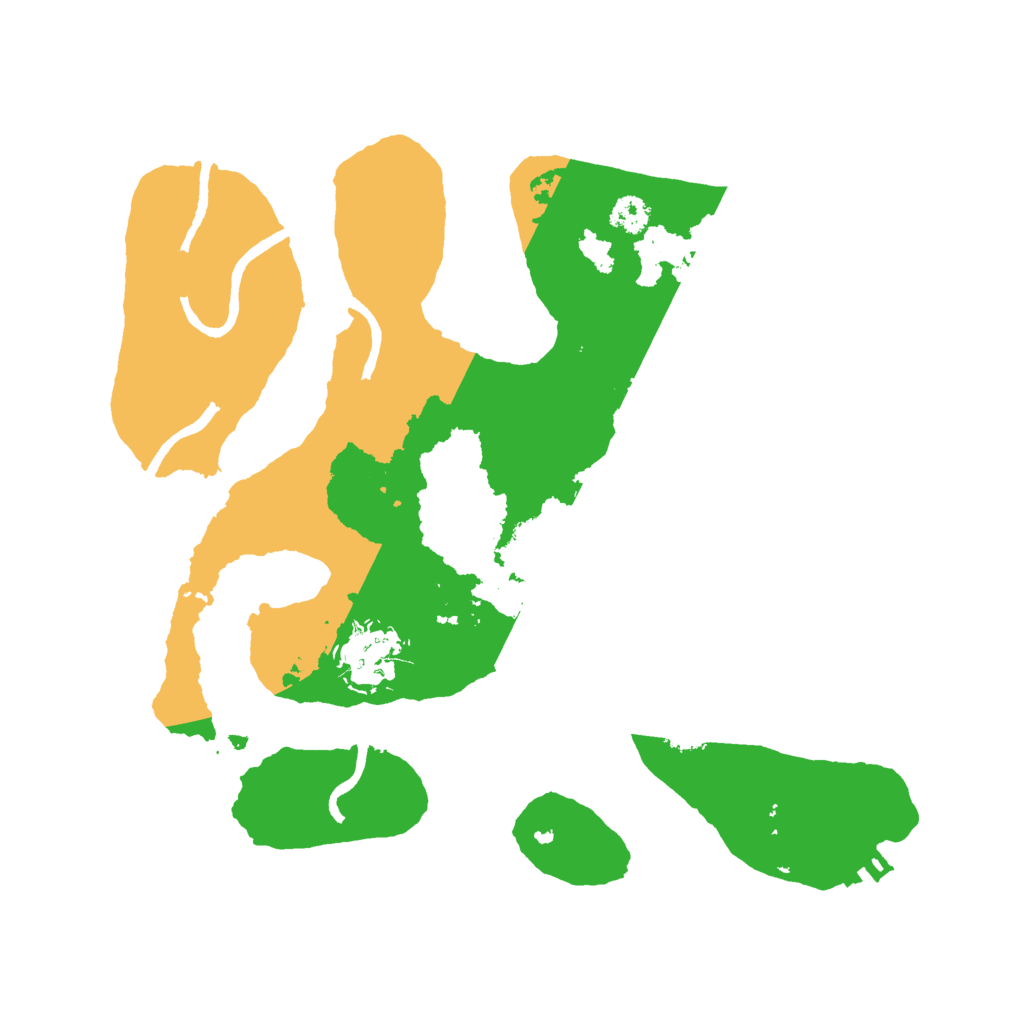 Biome Rust Map: Procedural Map, Size: 2800, Seed: 56648