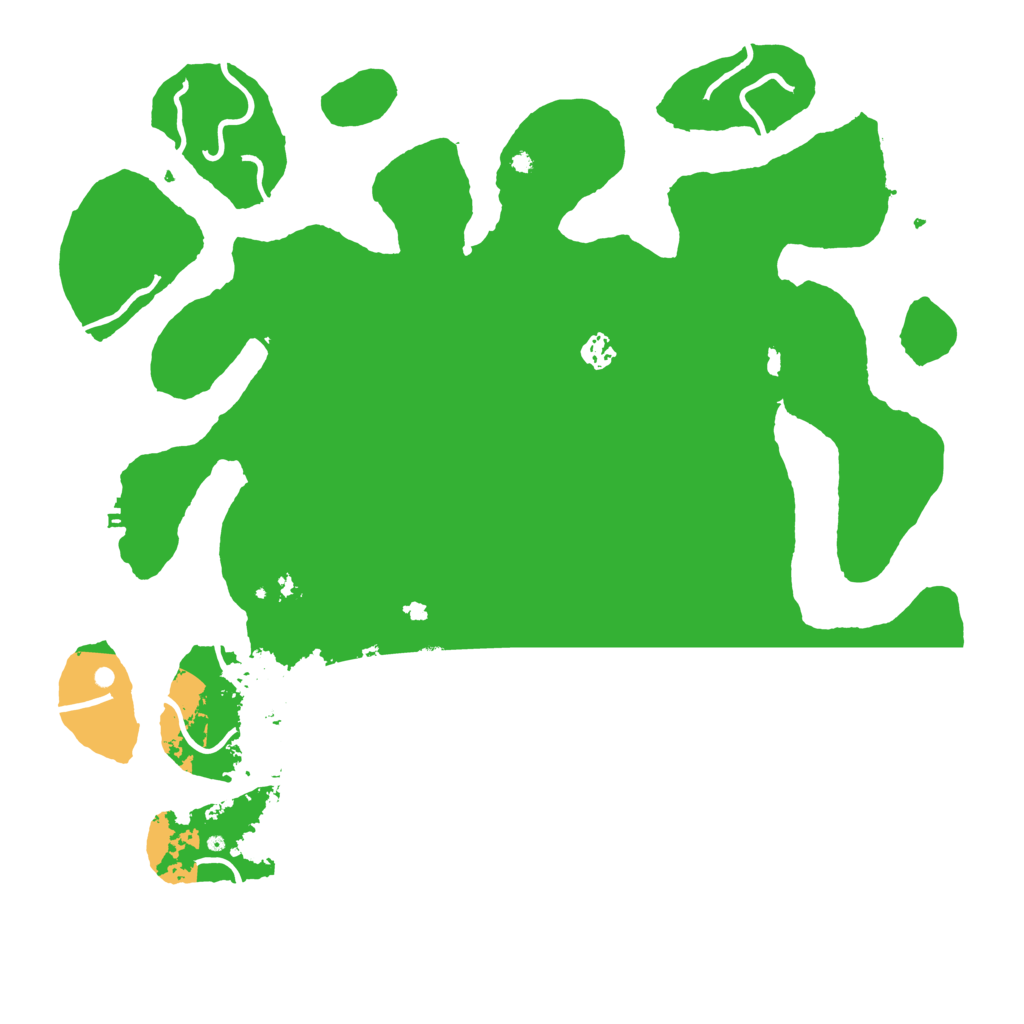 Biome Rust Map: Procedural Map, Size: 4500, Seed: 551562007