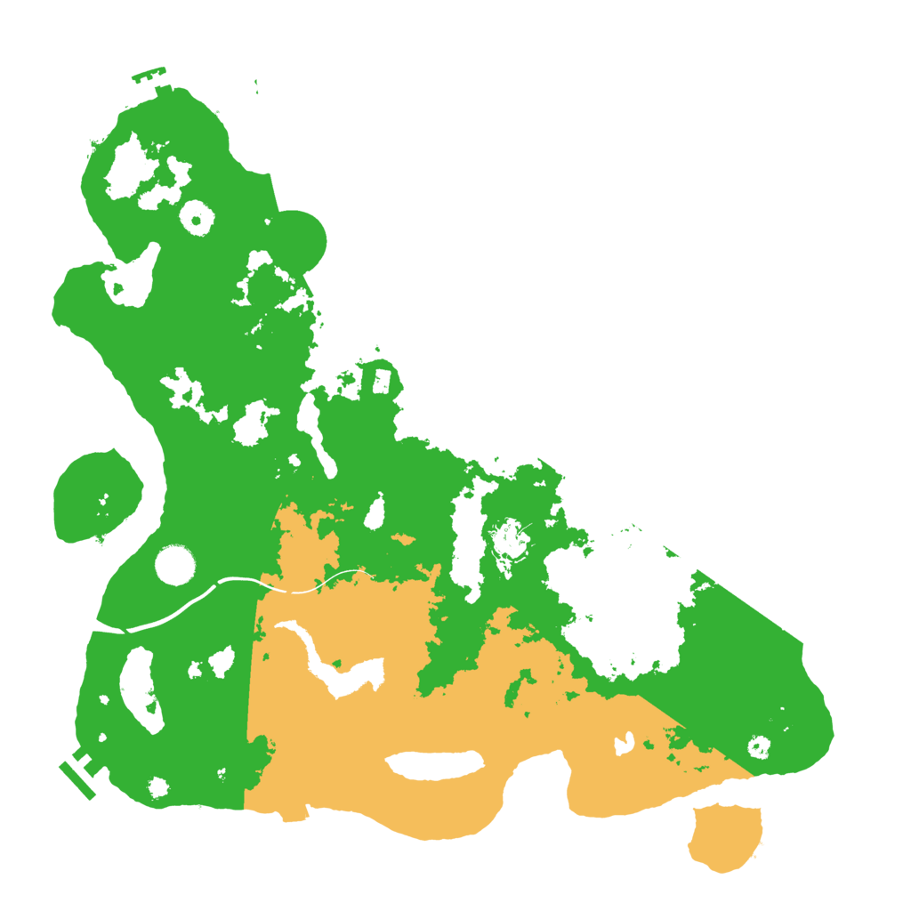 Biome Rust Map: Procedural Map, Size: 4000, Seed: 533902873
