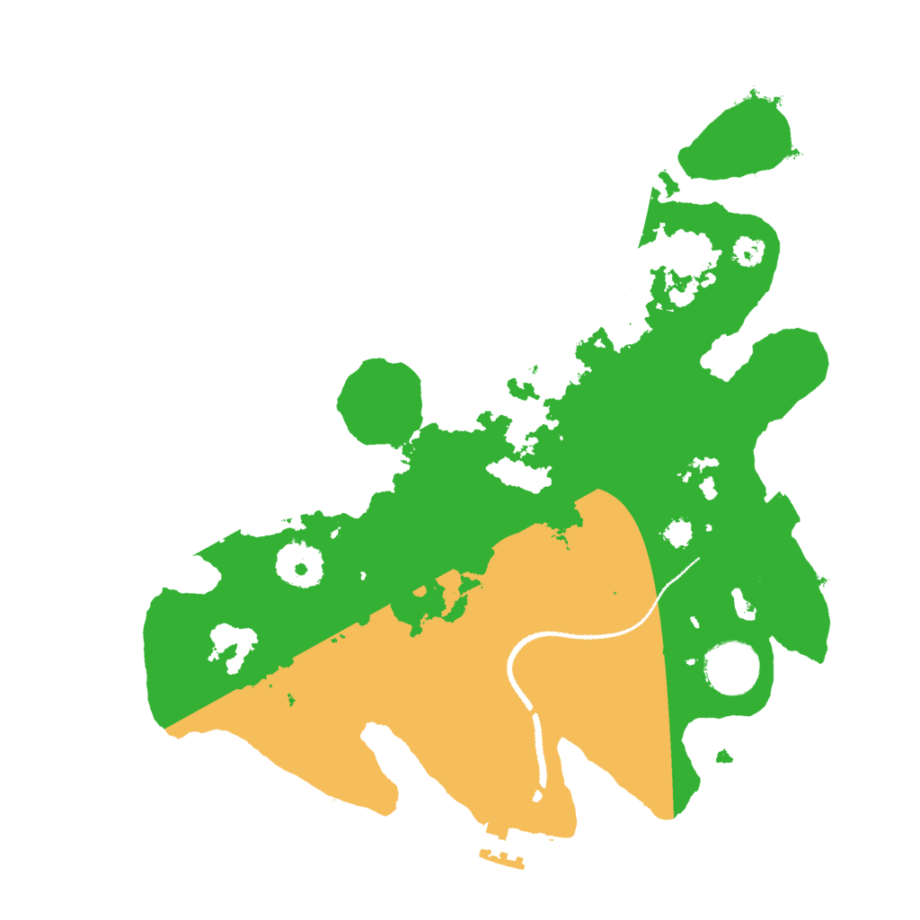 Biome Rust Map: Procedural Map, Size: 3000, Seed: 1659448165