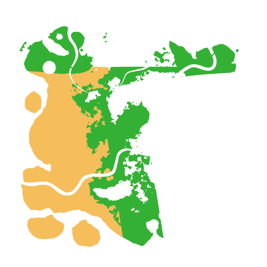 Biome Rust Map: Procedural Map, Size: 3700, Seed: 1434275353