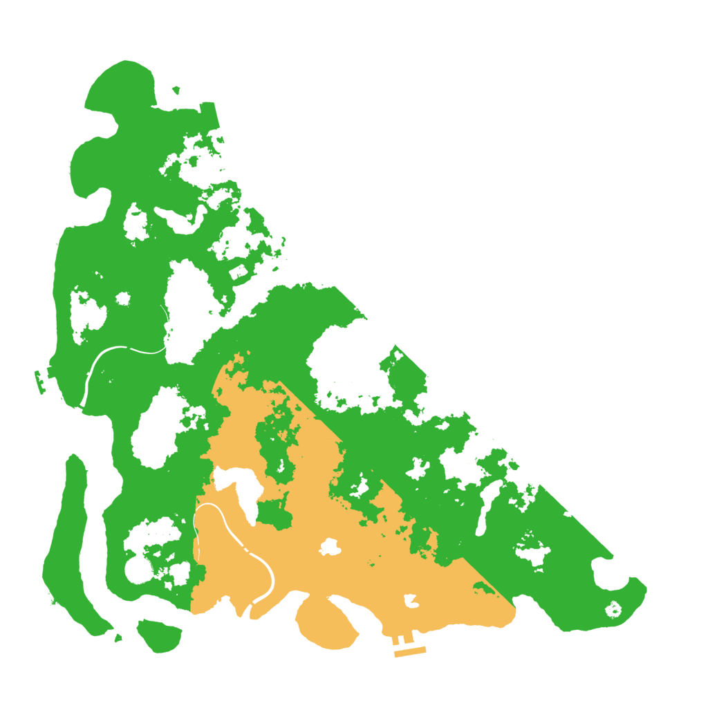 Biome Rust Map: Procedural Map, Size: 4500, Seed: 469697529