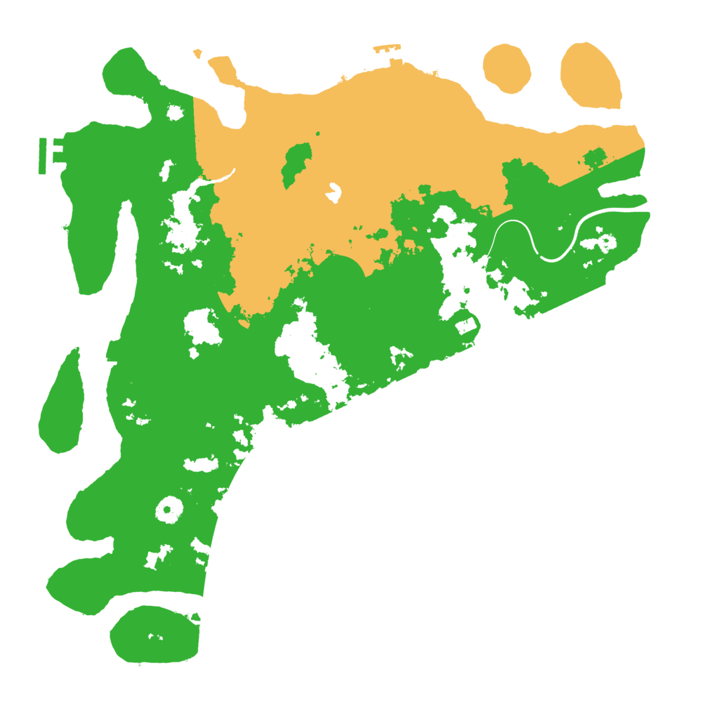 Biome Rust Map: Procedural Map, Size: 4000, Seed: 1665514149