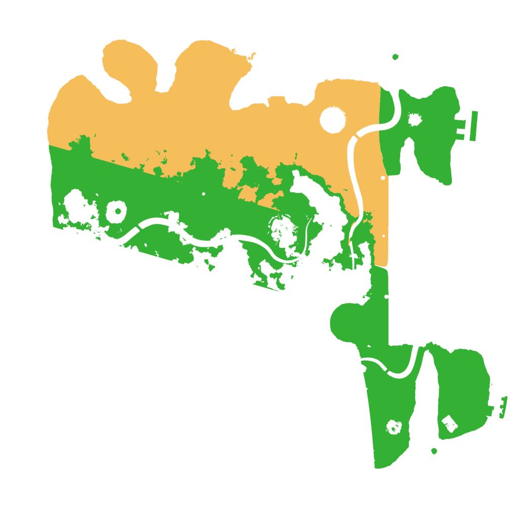 Biome Rust Map: Procedural Map, Size: 3500, Seed: 10902