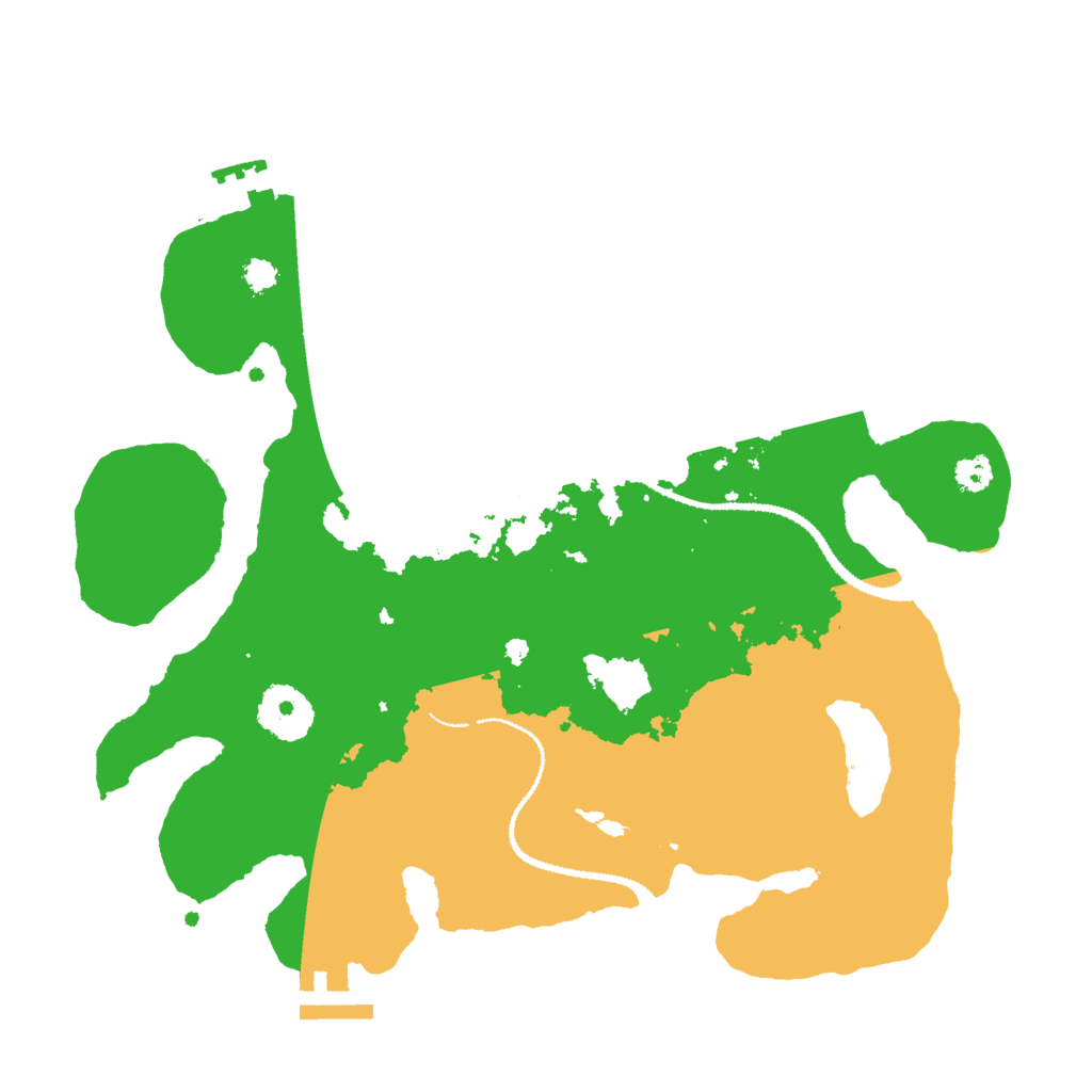 Biome Rust Map: Procedural Map, Size: 3000, Seed: 937047