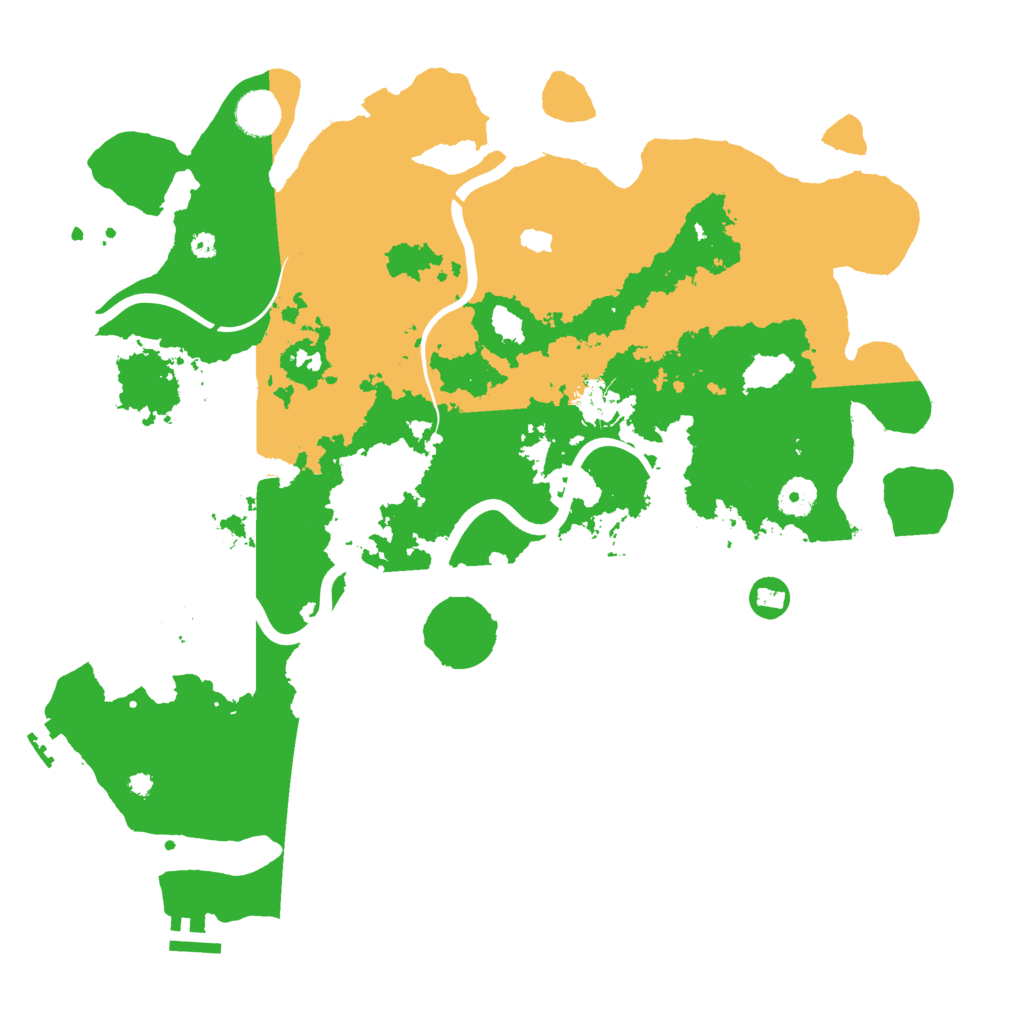 Biome Rust Map: Procedural Map, Size: 4000, Seed: 532137469