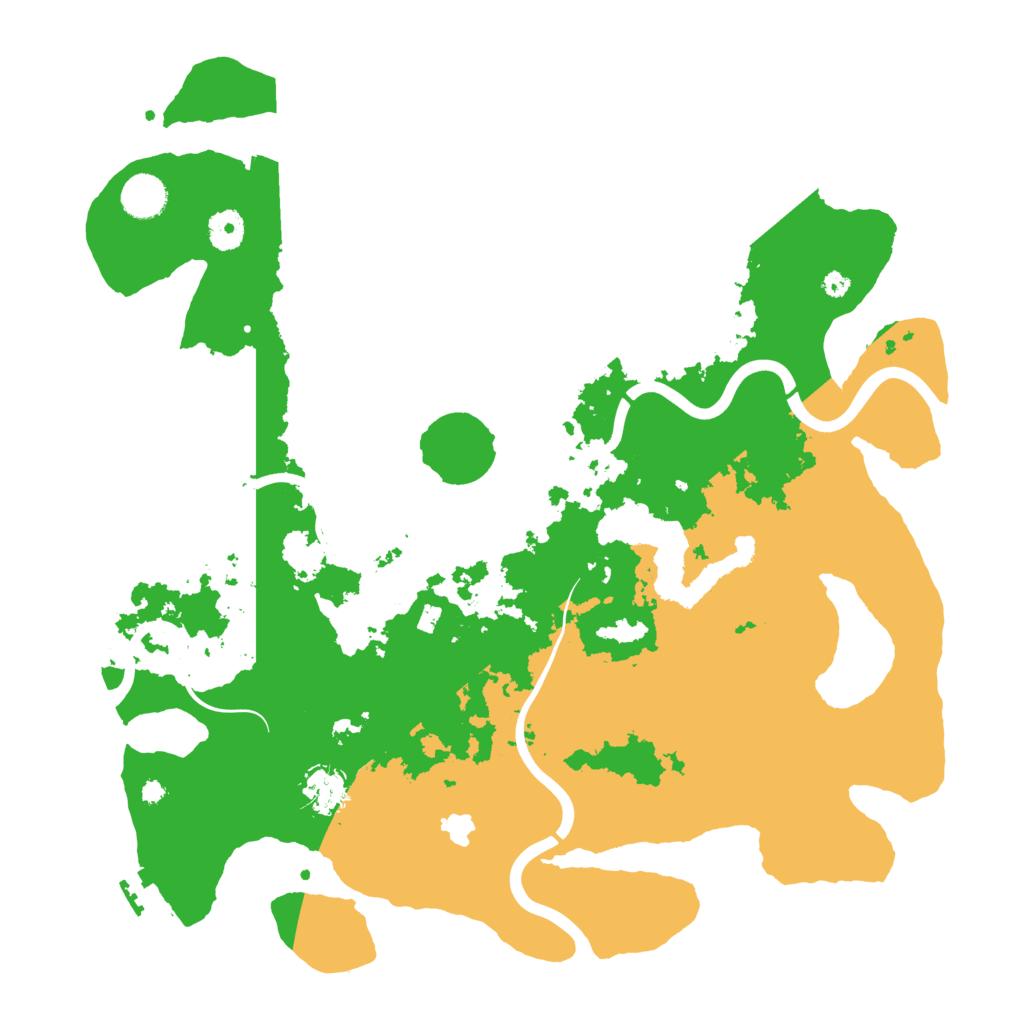 Biome Rust Map: Procedural Map, Size: 4000, Seed: 2566624