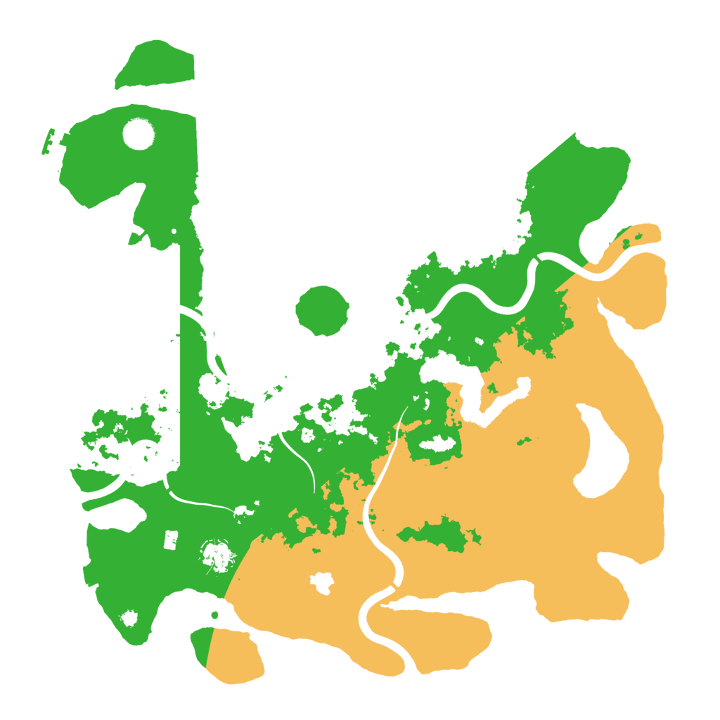 Biome Rust Map: Procedural Map, Size: 4000, Seed: 2566624