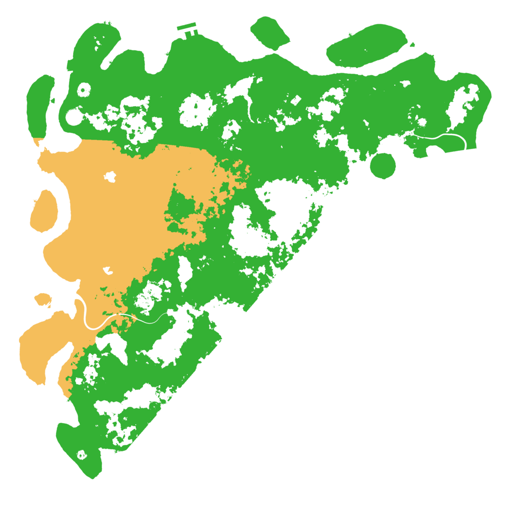 Biome Rust Map: Procedural Map, Size: 5465, Seed: 1543286434