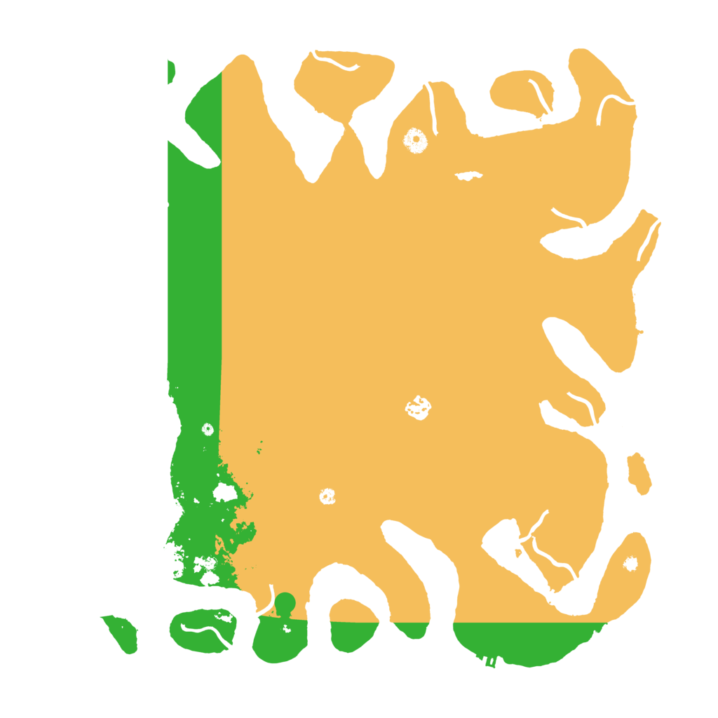 Biome Rust Map: Procedural Map, Size: 4500, Seed: 2048