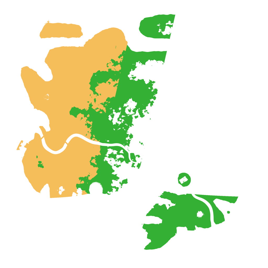 Biome Rust Map: Procedural Map, Size: 3750, Seed: 1841200553
