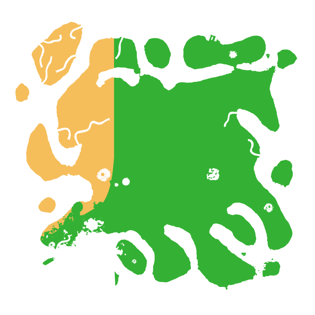 Biome Rust Map: Procedural Map, Size: 3700, Seed: 267