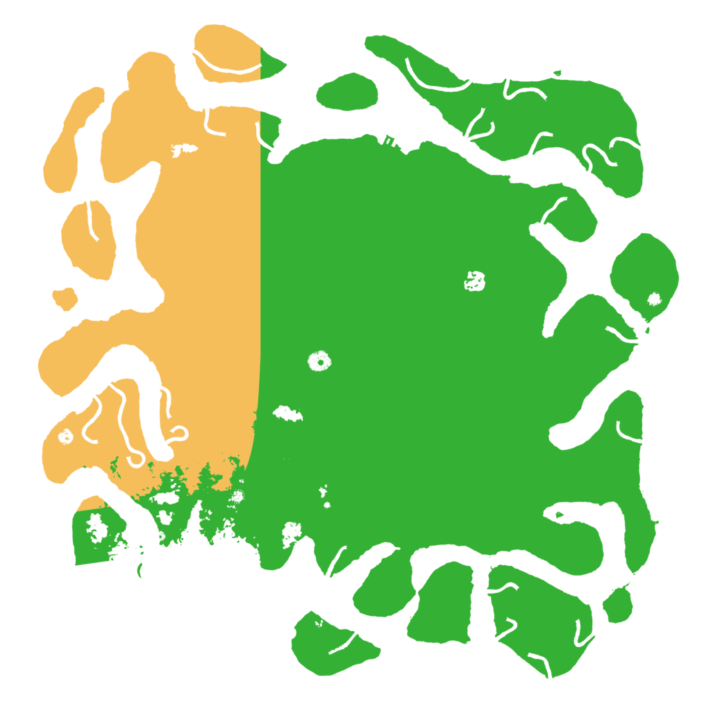 Biome Rust Map: Procedural Map, Size: 5000, Seed: 76018423