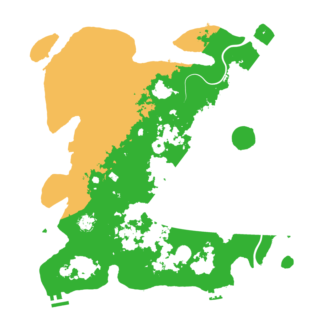 Biome Rust Map: Procedural Map, Size: 3700, Seed: 1806821371