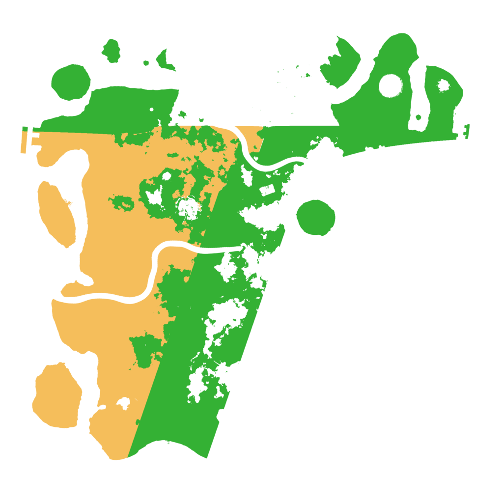 Biome Rust Map: Procedural Map, Size: 3800, Seed: 4206969