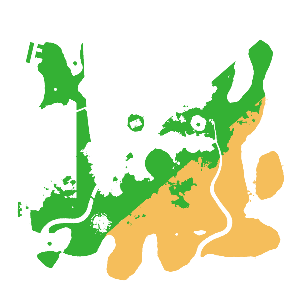 Biome Rust Map: Procedural Map, Size: 3000, Seed: 1110582028
