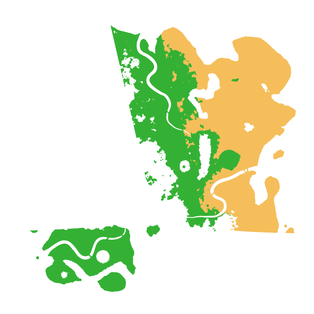 Biome Rust Map: Procedural Map, Size: 4250, Seed: 1525727854