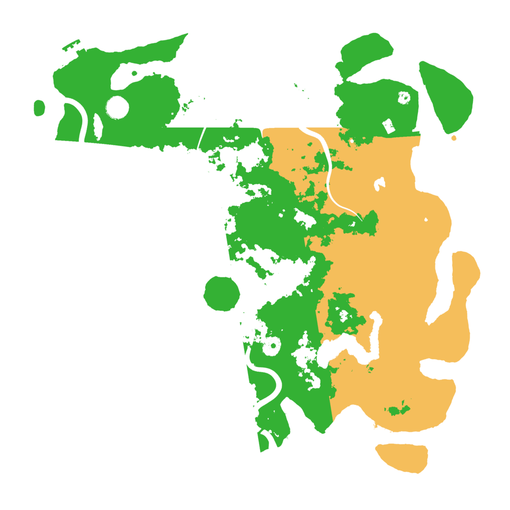 Biome Rust Map: Procedural Map, Size: 4000, Seed: 134
