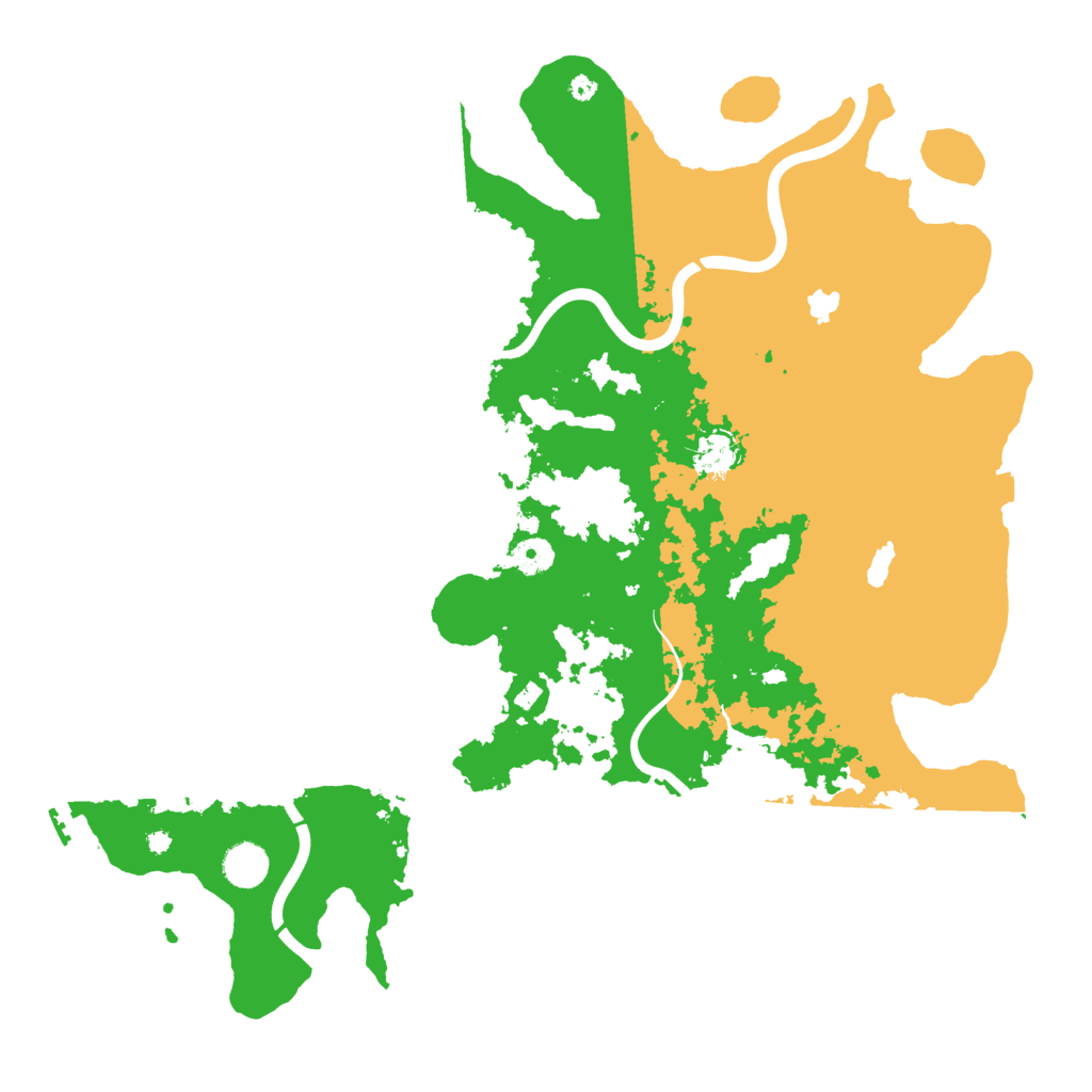 Biome Rust Map: Procedural Map, Size: 4250, Seed: 3200