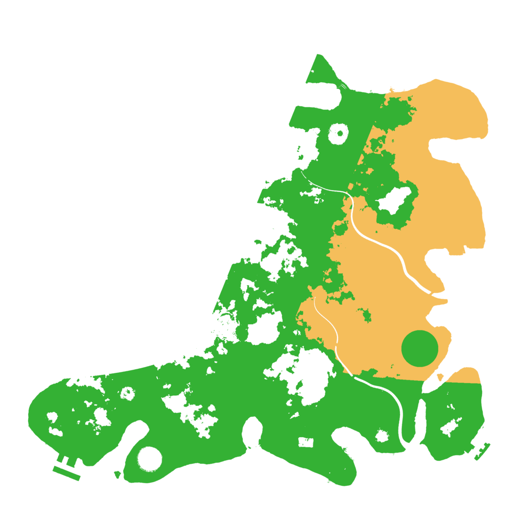 Biome Rust Map: Procedural Map, Size: 3750, Seed: 1126012819