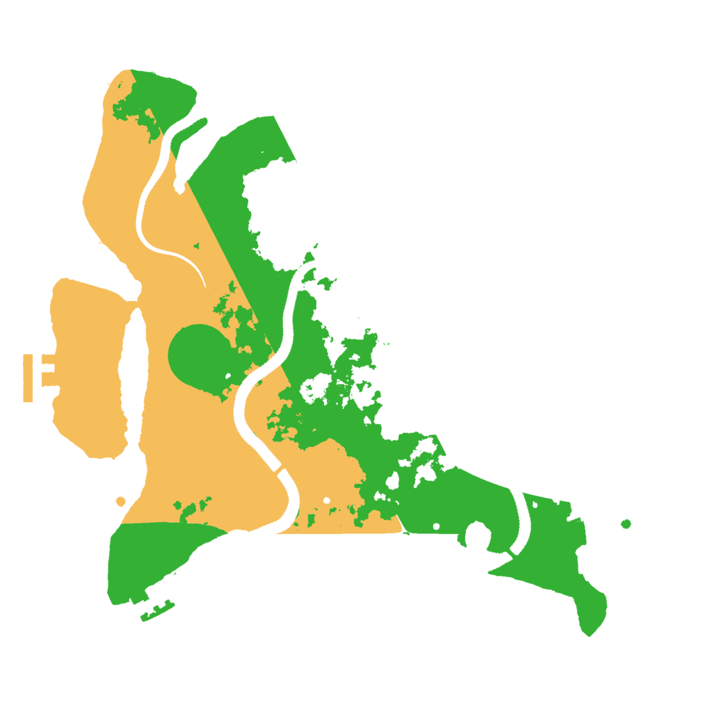 Biome Rust Map: Procedural Map, Size: 3000, Seed: 82173971