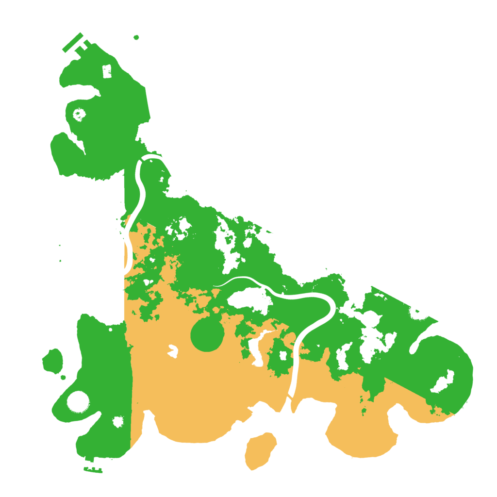 Biome Rust Map: Procedural Map, Size: 4000, Seed: 23601251