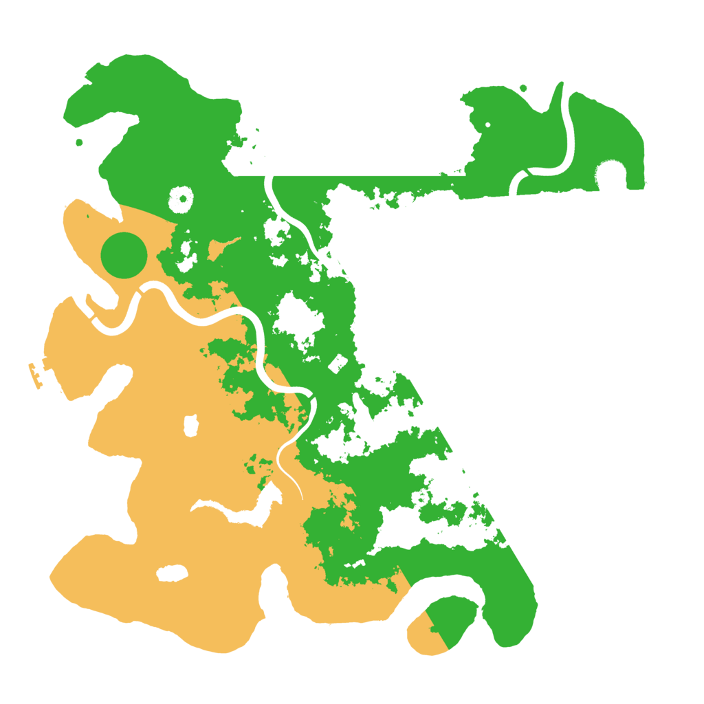 Biome Rust Map: Procedural Map, Size: 4000, Seed: 1759397878