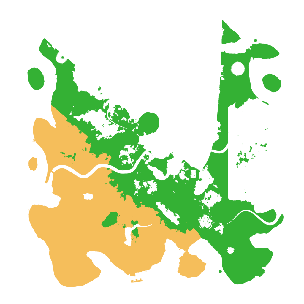 Biome Rust Map: Procedural Map, Size: 4000, Seed: 200808