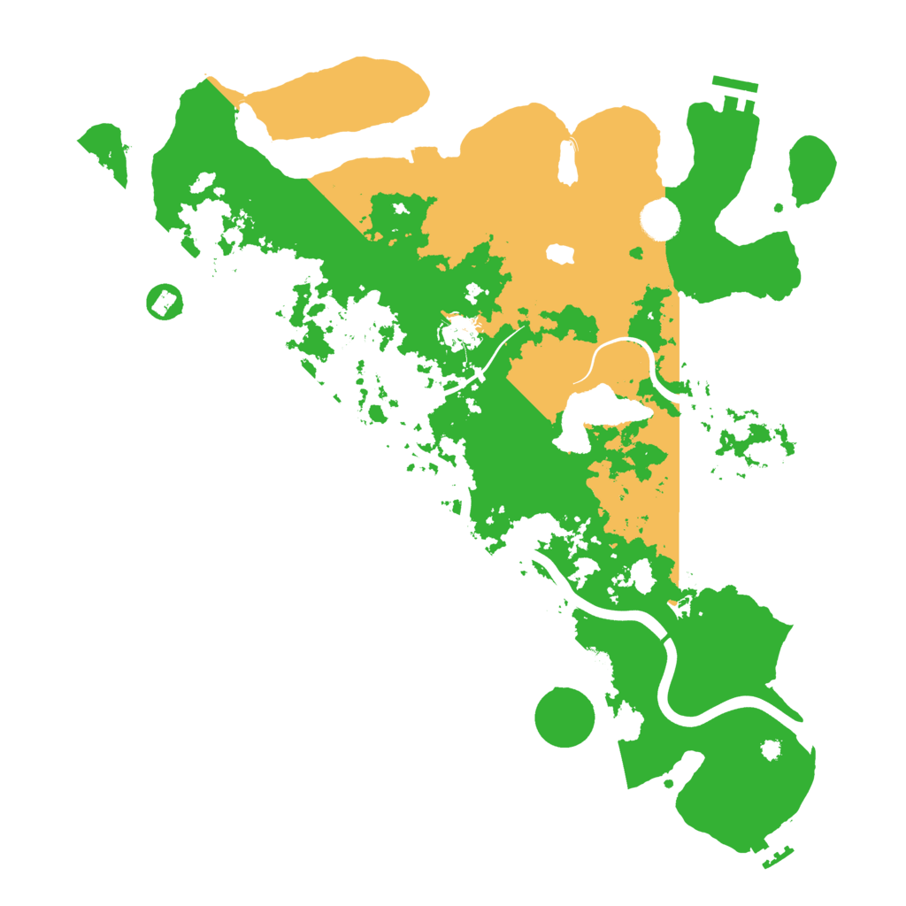 Biome Rust Map: Procedural Map, Size: 4000, Seed: 675475475