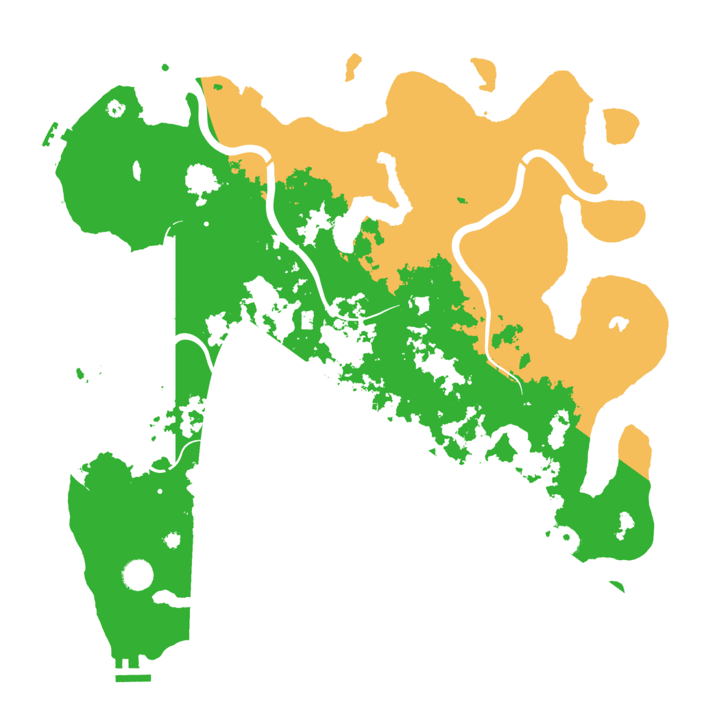 Biome Rust Map: Procedural Map, Size: 4000, Seed: 547514