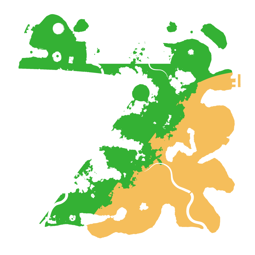 Biome Rust Map: Procedural Map, Size: 4000, Seed: 242017