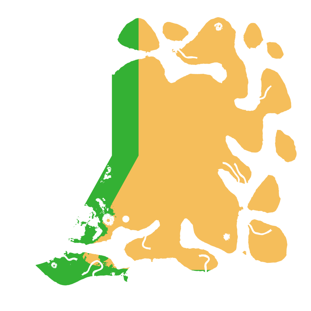 Biome Rust Map: Procedural Map, Size: 4000, Seed: 995719