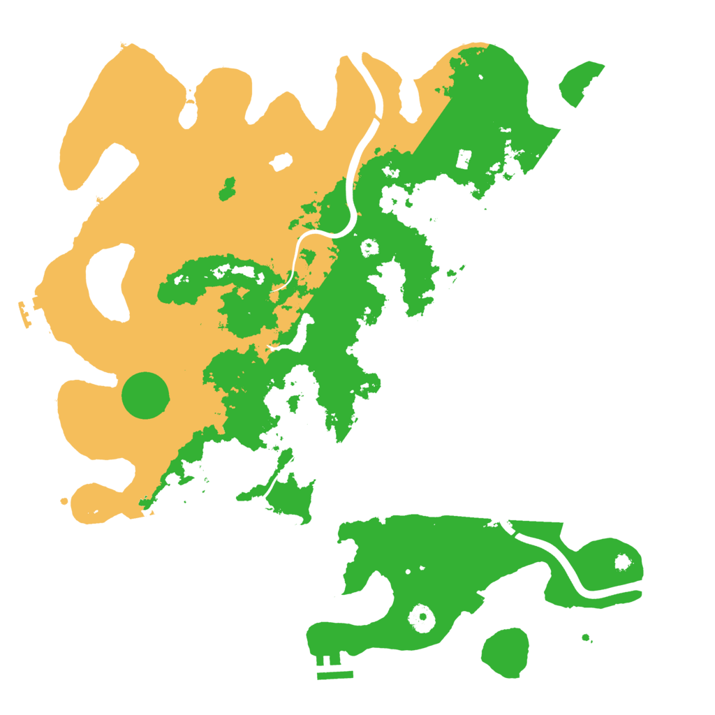 Biome Rust Map: Procedural Map, Size: 4000, Seed: 745812