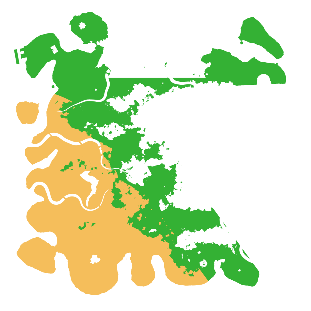 Biome Rust Map: Procedural Map, Size: 4250, Seed: 1248044054
