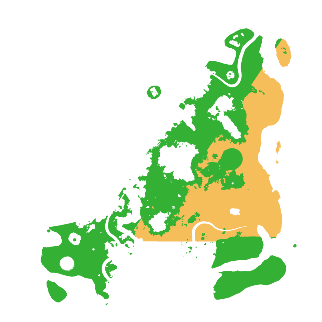 Biome Rust Map: Procedural Map, Size: 4000, Seed: 207449196