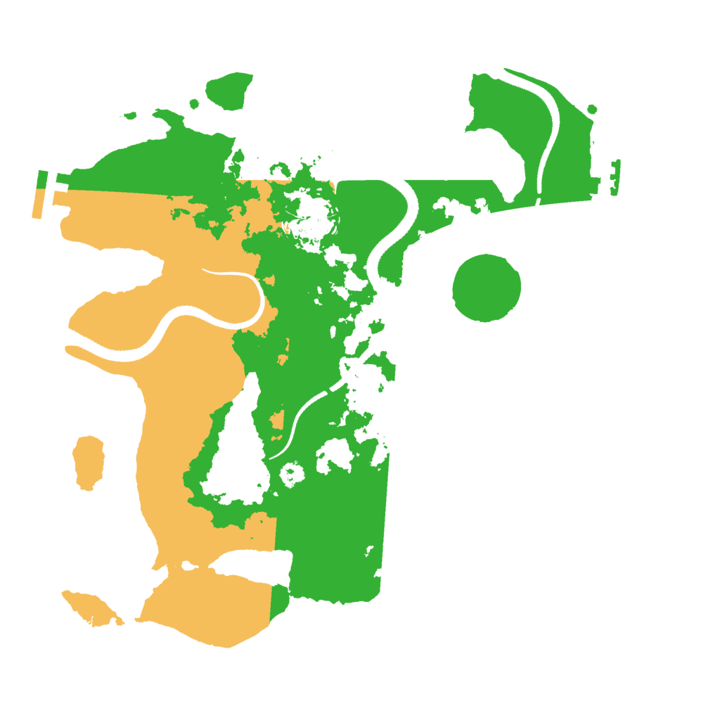 Biome Rust Map: Procedural Map, Size: 3010, Seed: 294189322