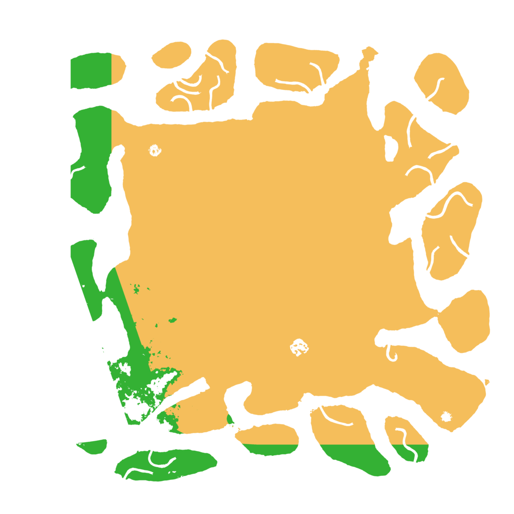 Biome Rust Map: Procedural Map, Size: 4500, Seed: 199575473