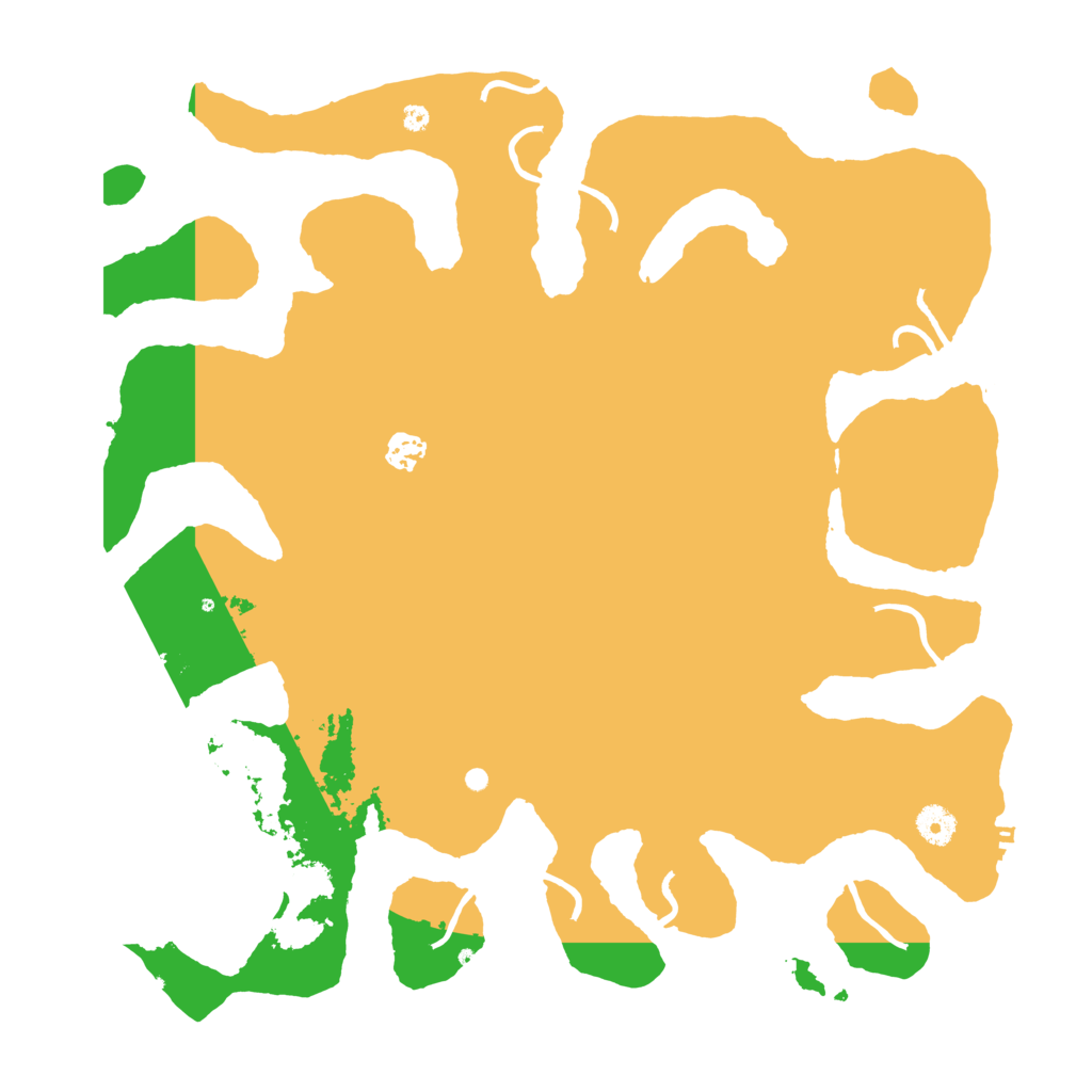 Biome Rust Map: Procedural Map, Size: 4200, Seed: 288996