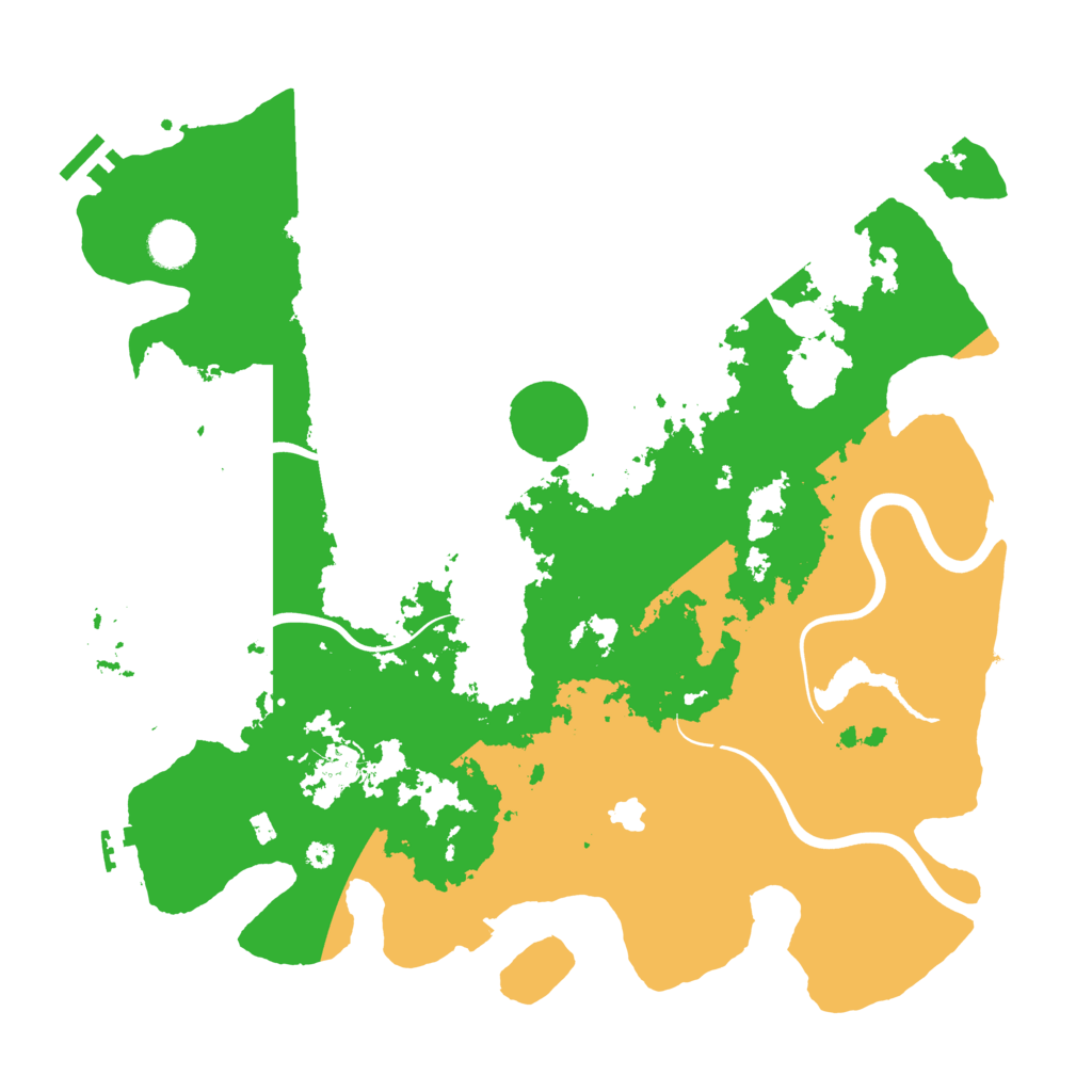 Biome Rust Map: Procedural Map, Size: 4000, Seed: 1814695560