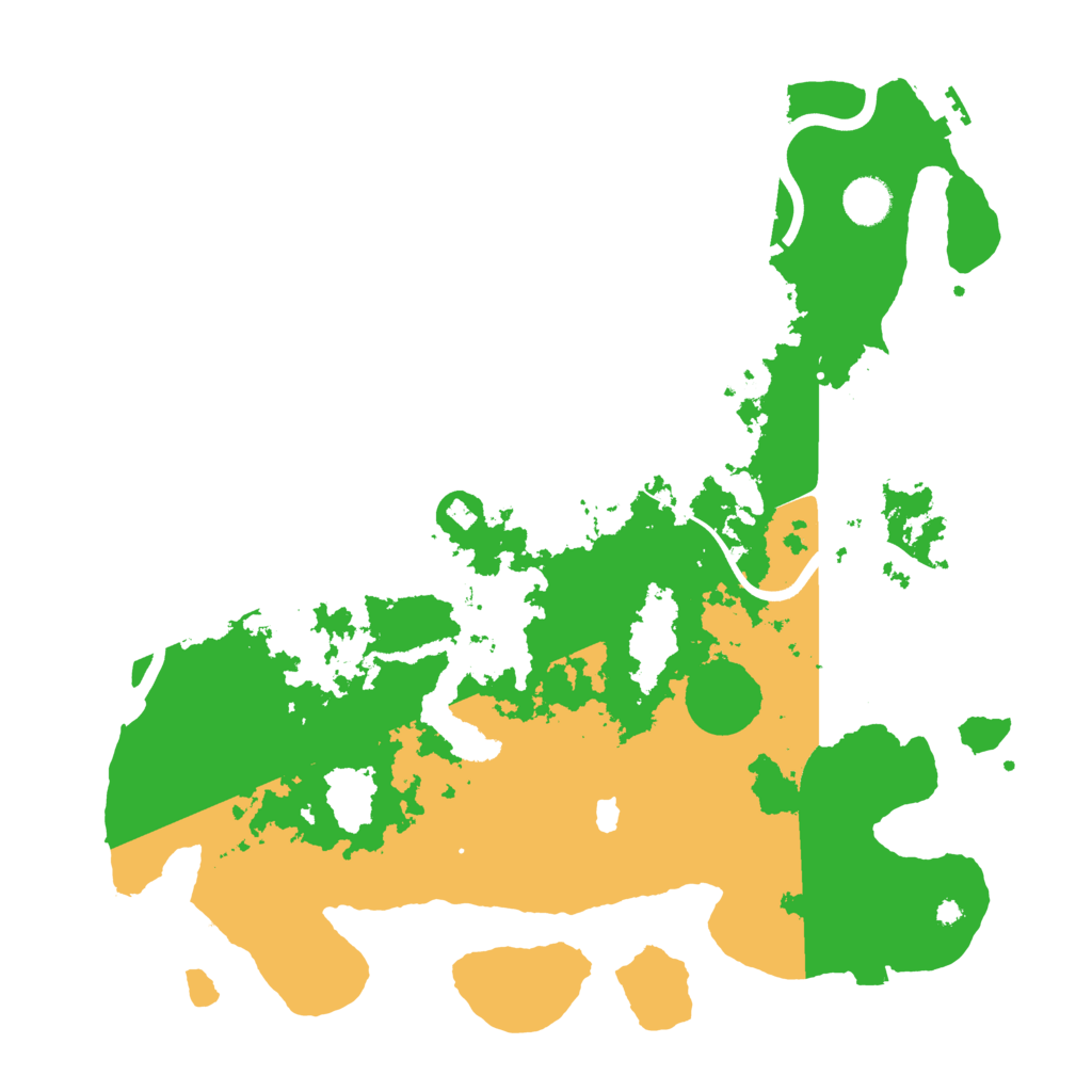 Biome Rust Map: Procedural Map, Size: 4000, Seed: 1074297400