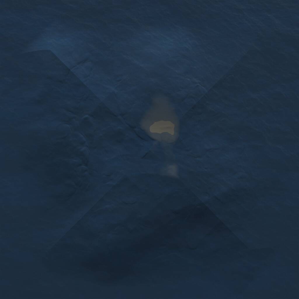 Rust Map: Procedural Map, Size: 1000, Seed: 163805787, 1 Monuments