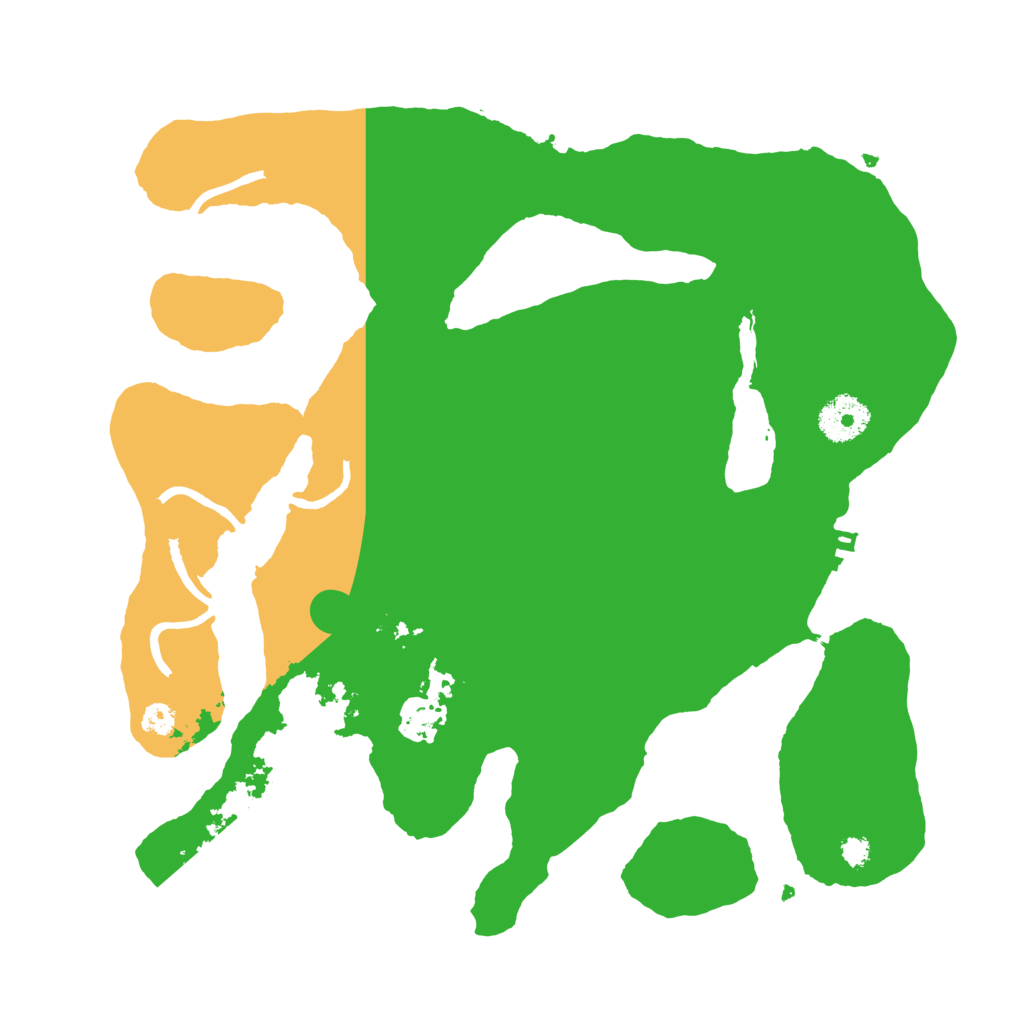 Biome Rust Map: Procedural Map, Size: 3250, Seed: 1794675704