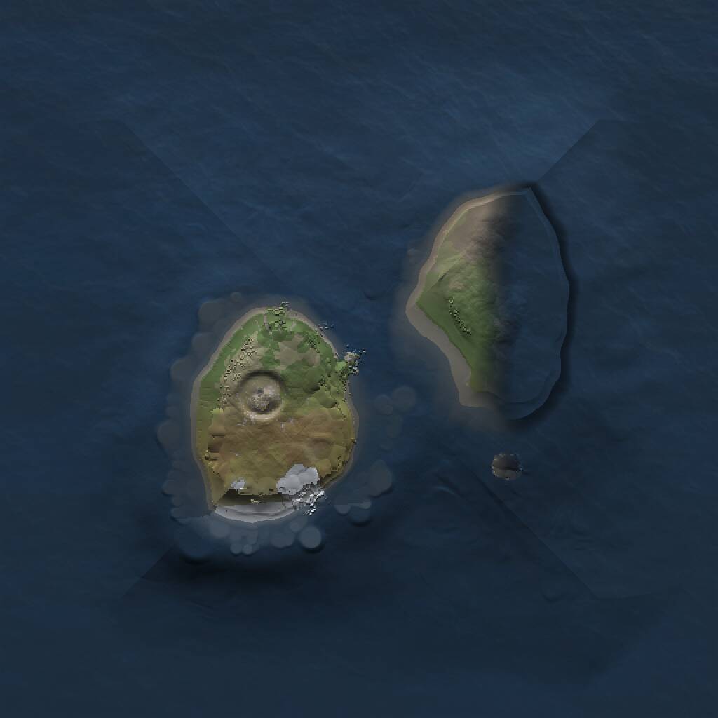 Rust Map: Procedural Map, Size: 1000, Seed: 934324664, 1 Monuments