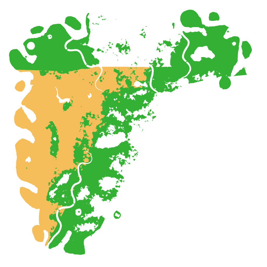 Biome Rust Map: Procedural Map, Size: 6000, Seed: 603548046