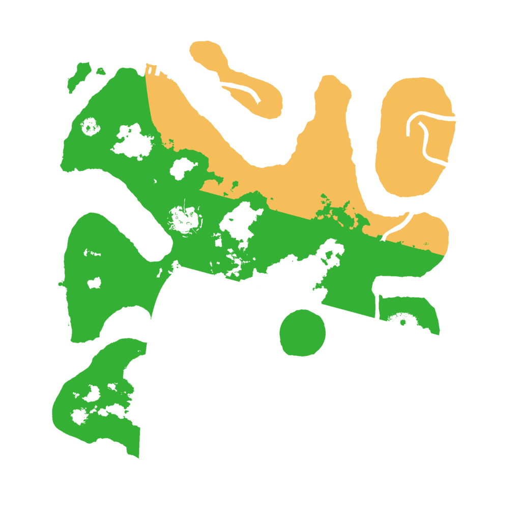 Biome Rust Map: Procedural Map, Size: 3000, Seed: 66742