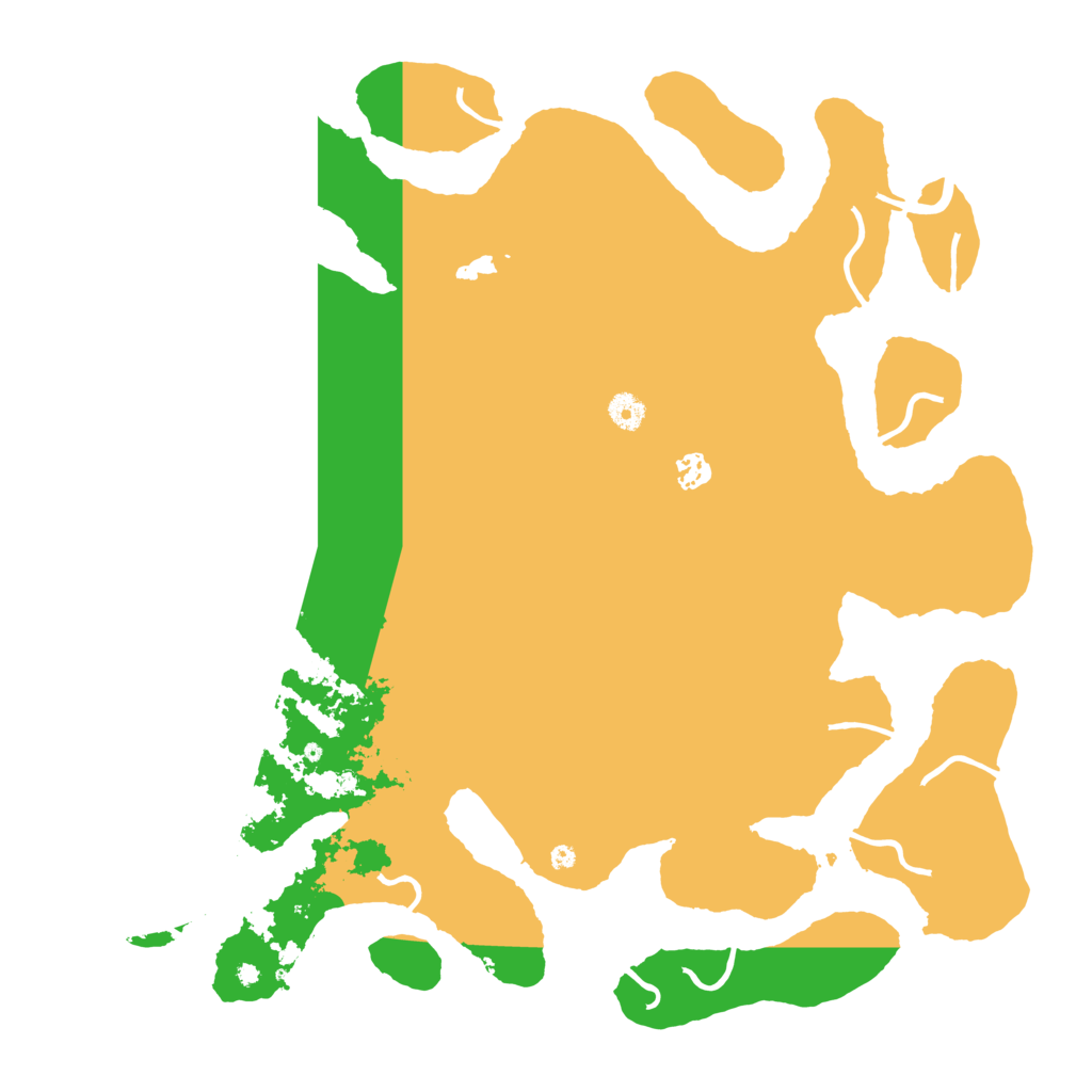 Biome Rust Map: Procedural Map, Size: 4500, Seed: 84784561