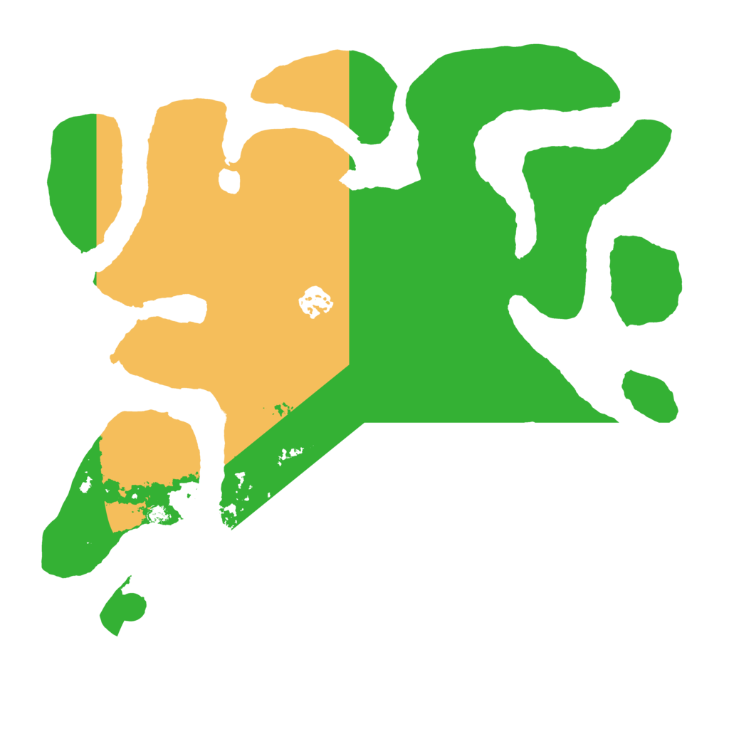 Biome Rust Map: Barren, Size: 3500, Seed: 894