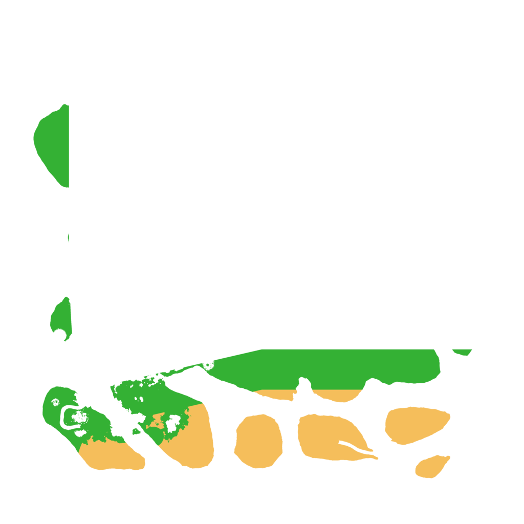 Biome Rust Map: Procedural Map, Size: 3500, Seed: 438257567